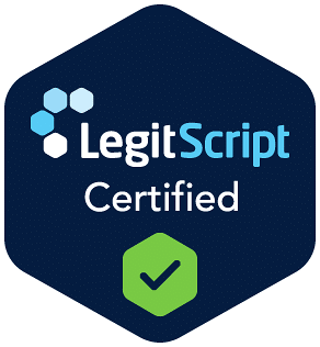 LegitScript Certified Healthcare Merchant Logo